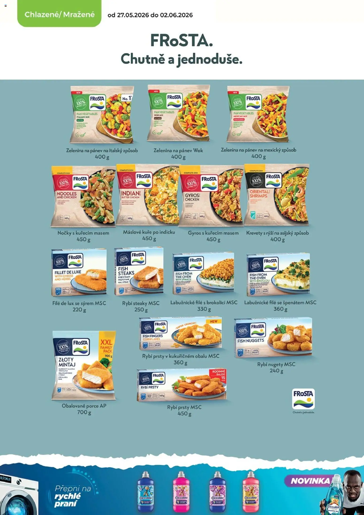 Tamda Foods leták od 27.05.2026 | Strana: 22 | Produkty: Pánev, Coccolino, Kuře, Nugety