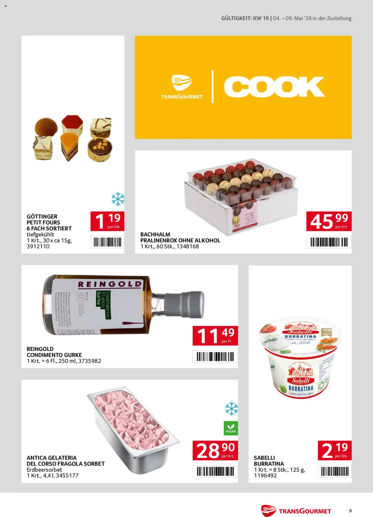 Transgourmet Zustellaktion gültig ab 04.05.2026 | Seite: 9