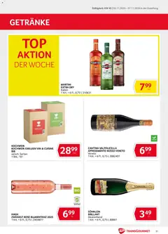 Transgourmet Flugblatt ab 02.11.2026 gültig | Seite: 31 | Produkte: Getränke
