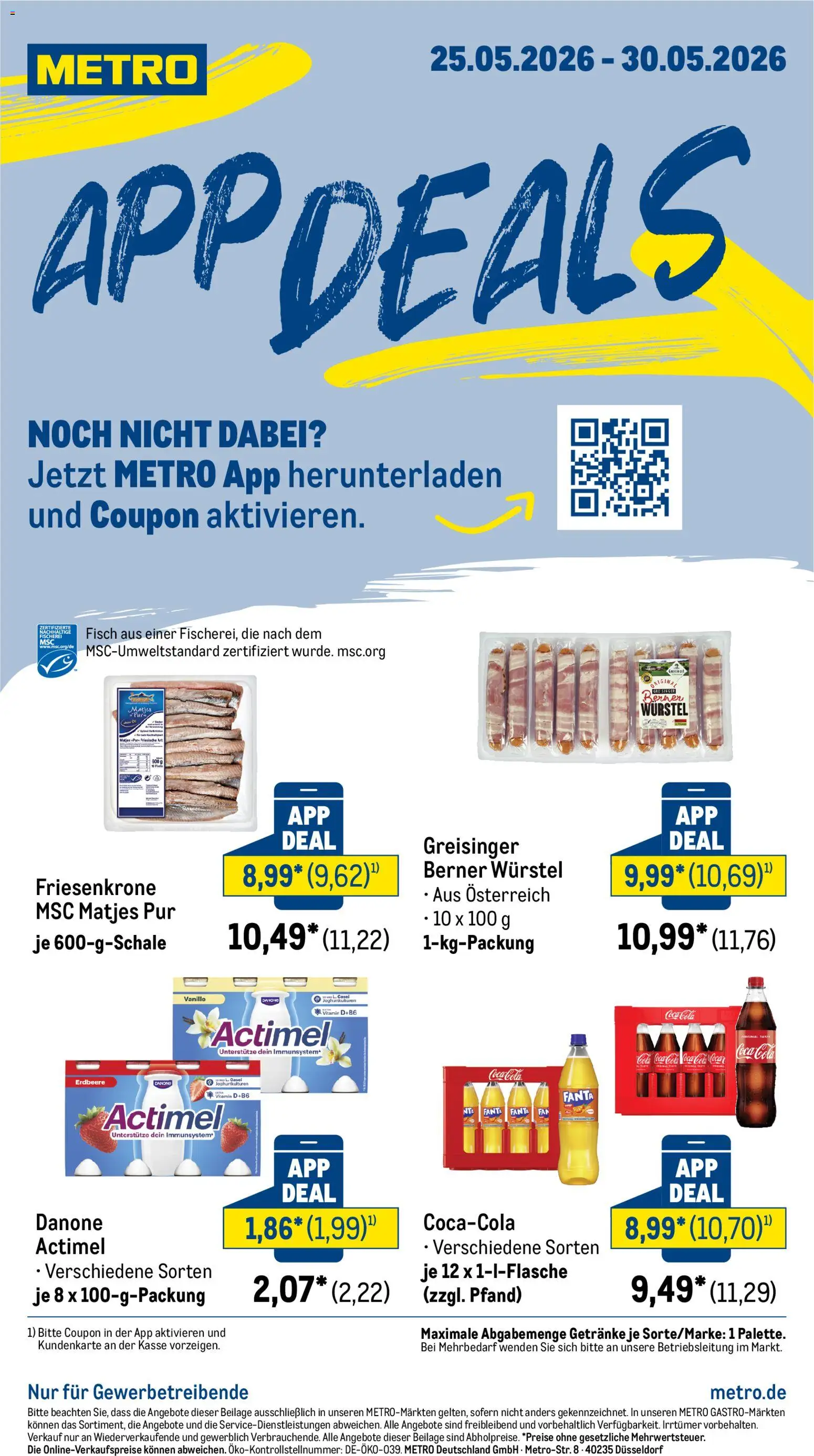 Metro Metro App Deals – gültig ab 25.05.2026 | Seite: 1