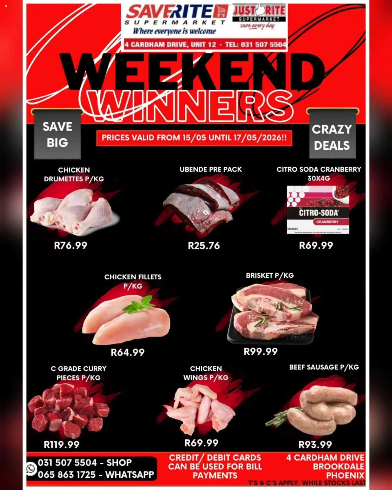 New Saverite catalogue – valid from 15.05.2026 | Page: 1