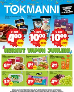 Tokmanni-mainoslehti voimassa 29.04.2026 alkaen