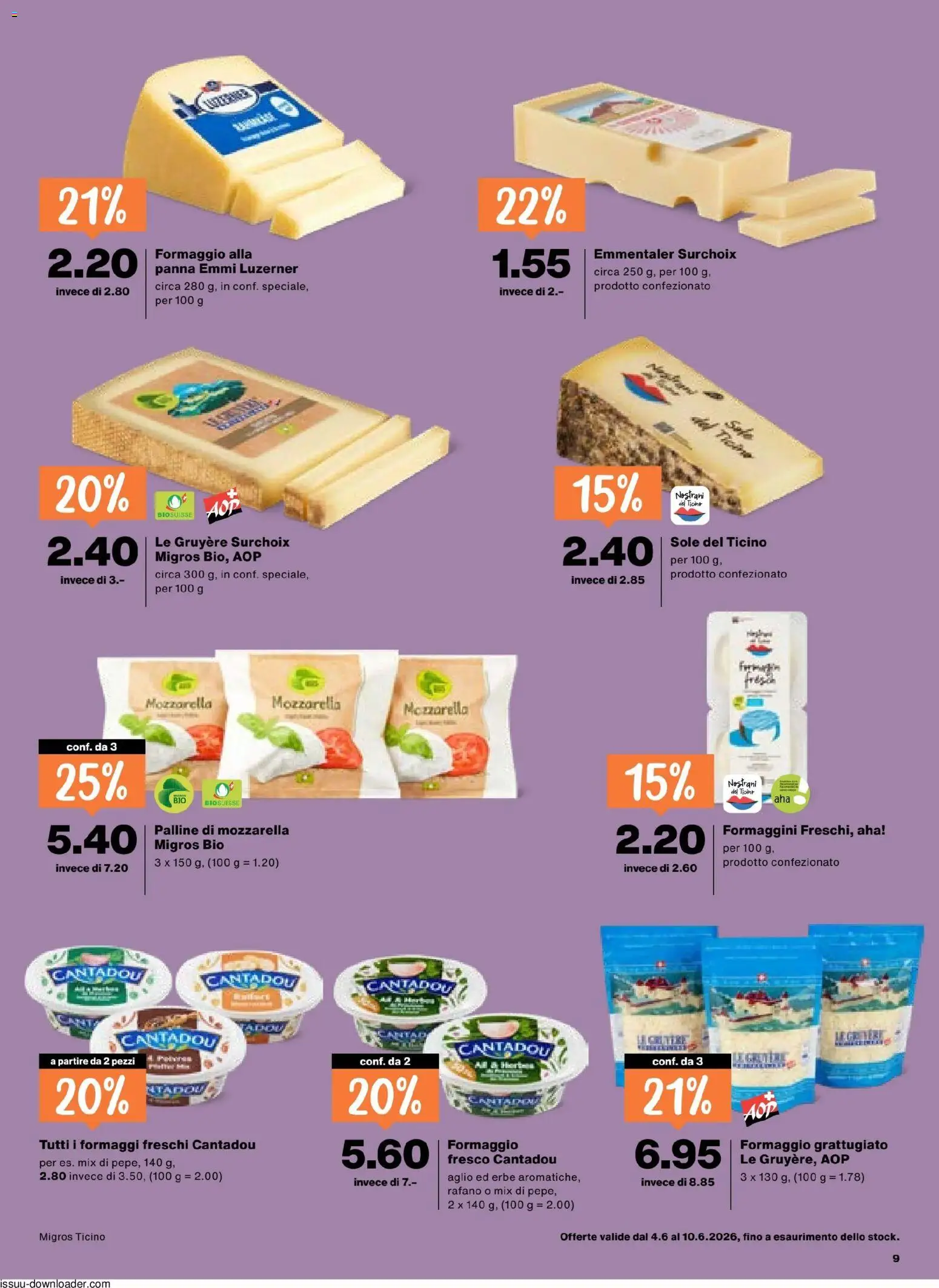 Migros aktionen IT – gültig ab 04.06.2026 | Seite: 9