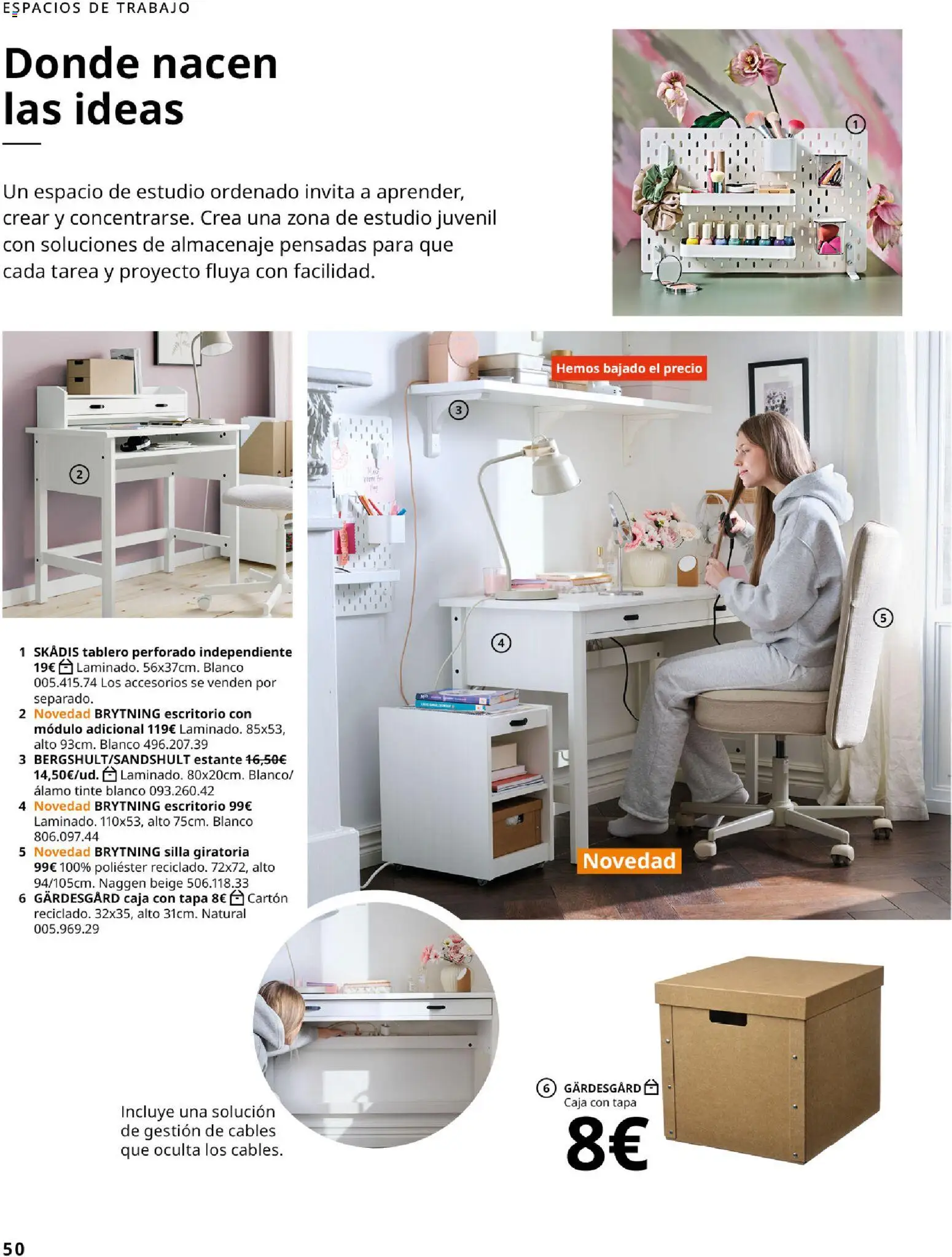 IKEA - Haz espacio para lo que más quieres │ válido desde el 01/09/2026 | Página: 50