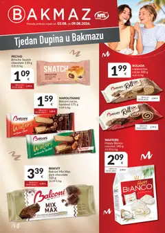 Bakmaz Tjedan Dupina - Pregled kataloga iz trgovine Bakmaz, vrijedi od 03.08.2026
