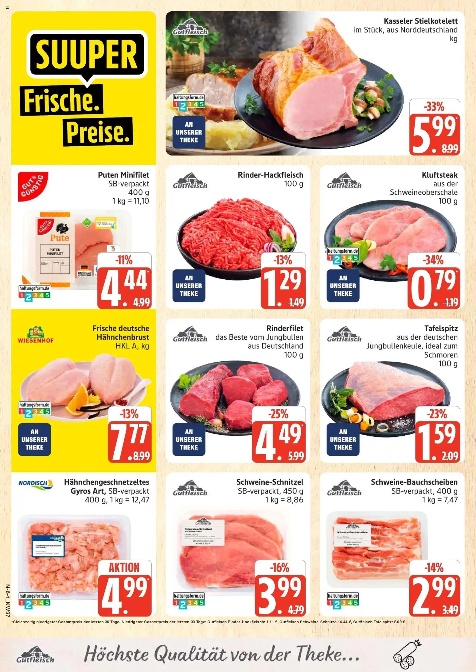 Marktkauf Prospekt Buxtehude (ab 07.09.2026) » Angebote online | Seite: 6 | Produkte: Pute, Rinderfilet, Gyros, Hahnchenbrust