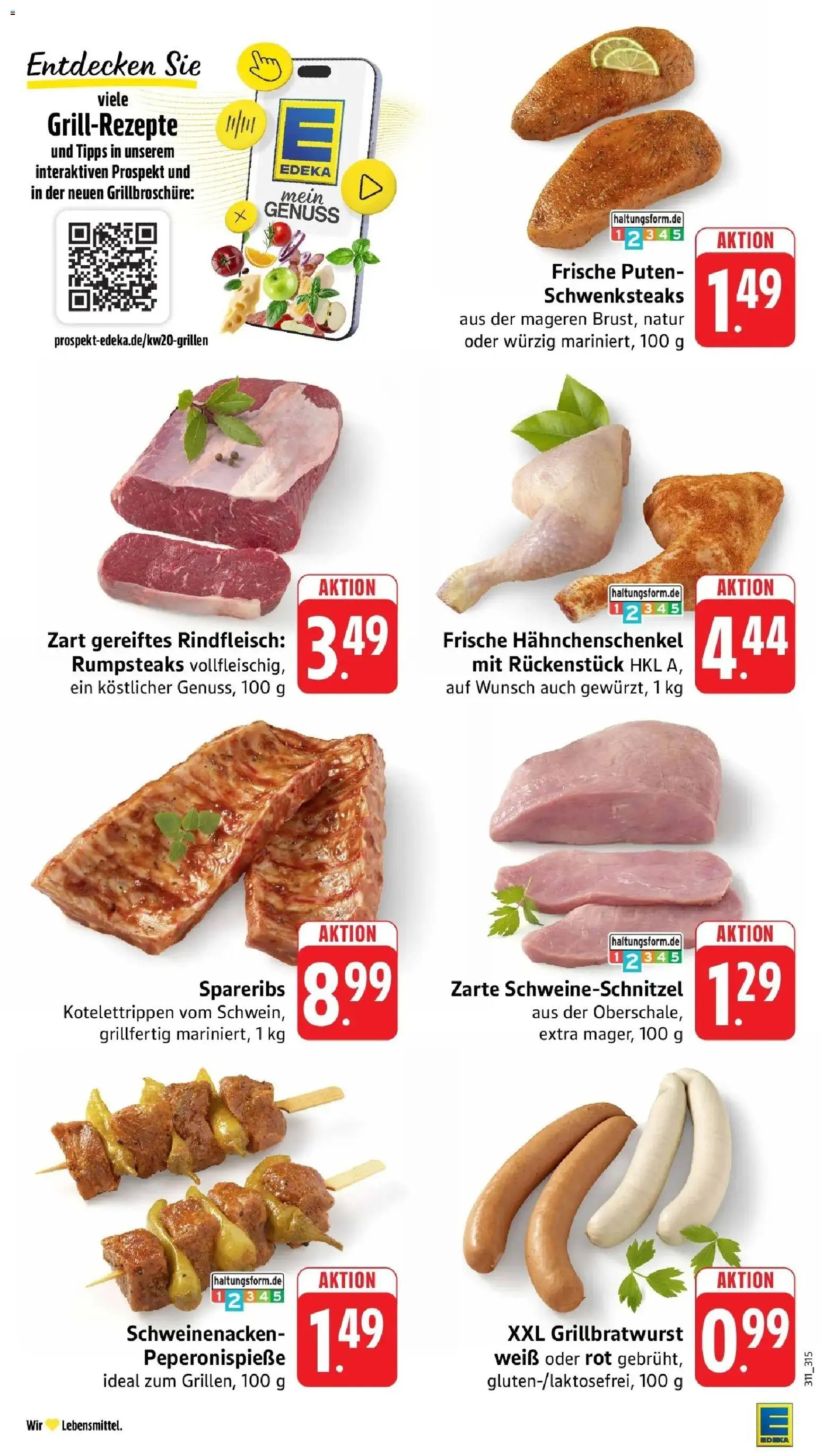 Edeka prospekt Freiburg	 – gültig ab 10.05.2026 | Seite: 14 | Produkte: Rumpsteak, Hahnchenschenkel, Schweinenacken, Rindfleisch