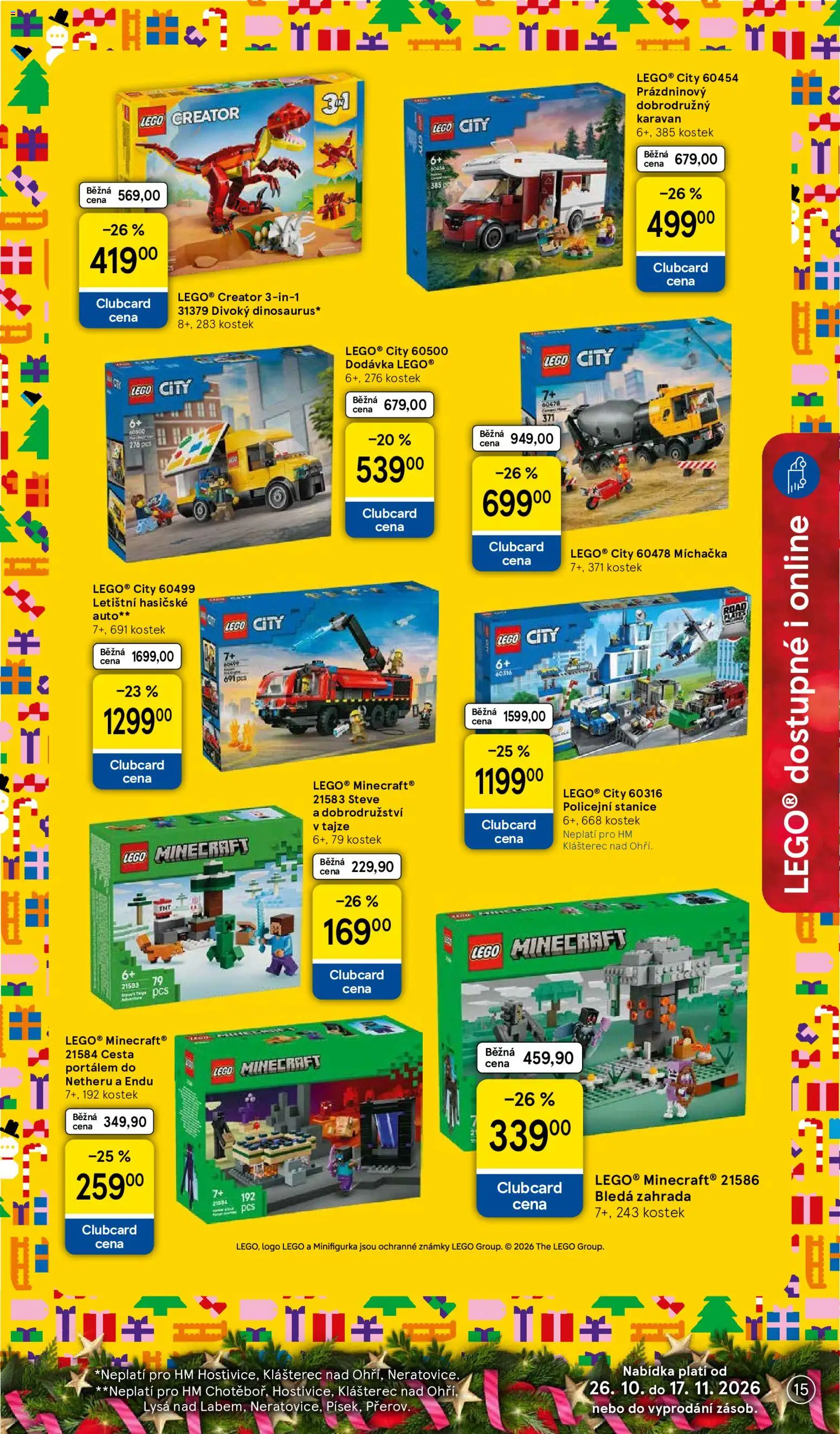 Tesco leták - Vánoční katalog hraček od 26.10.2026 | Strana: 15