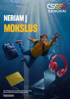 Senukai leidinys galioja nuo 2026.07.29