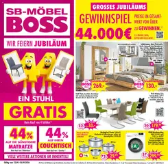 SB Möbel Boss Prospekt ab 12.09.2026 gültig