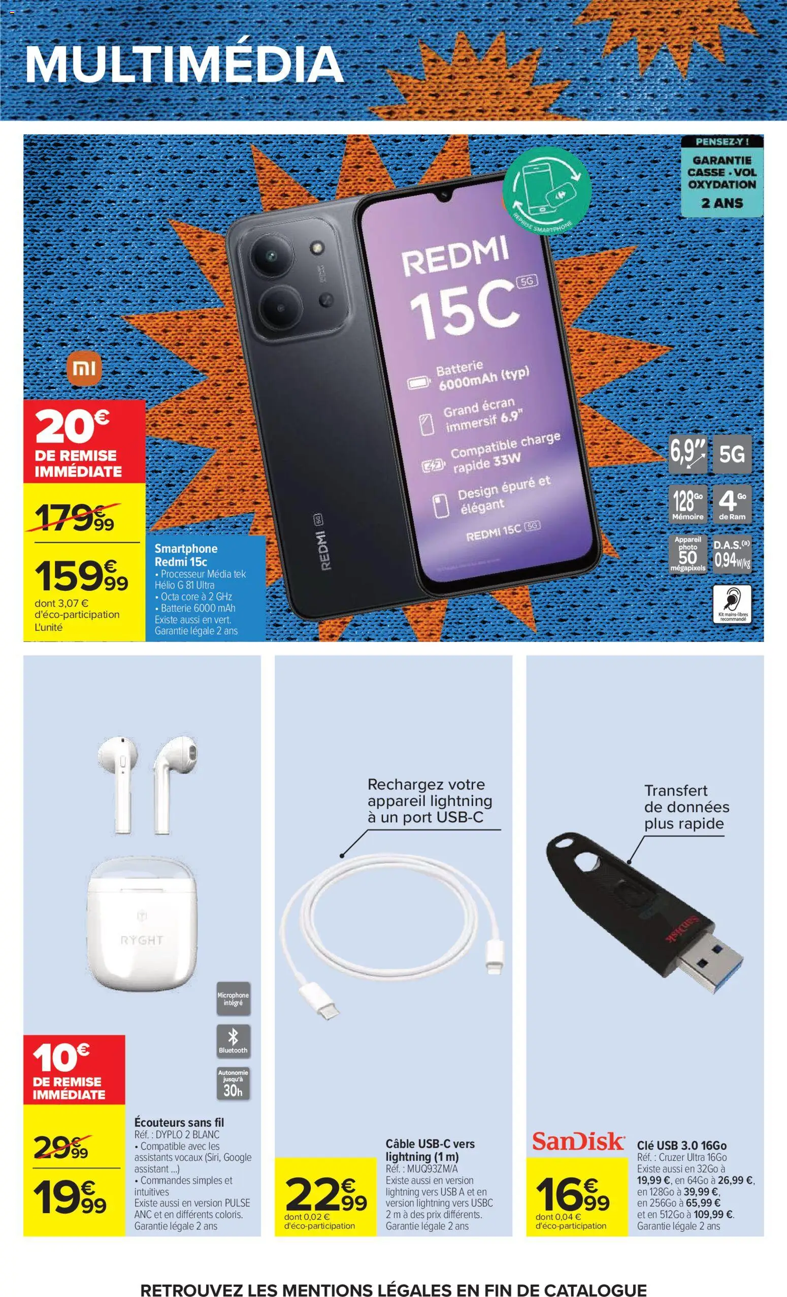 {H1} | Page: 76 | Produits: Écouteurs, Appareil photo, USB, clé USB