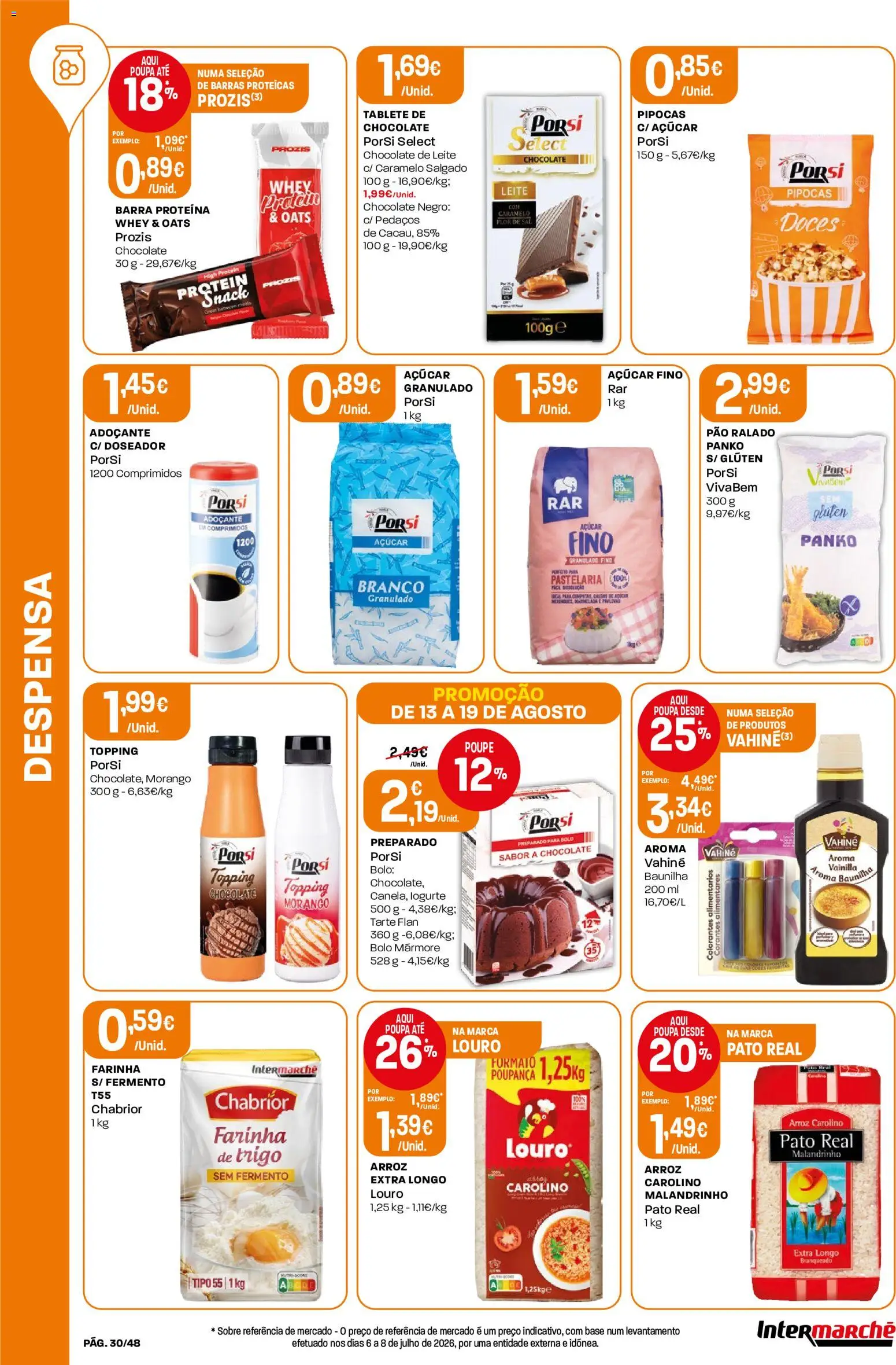 Intermarché folheto │ válido de 13/08/2026 | Página: 30