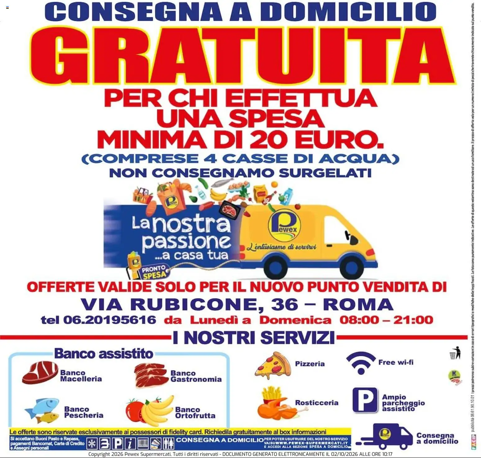 Volantino Pewex del 02/10/2026 | Pagina: 28 | Prodotti: Acqua