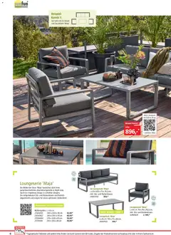Bauhaus Freizeit im Garten ab 01.05.2026 gültig | Seite: 6 | Produkte: Sessel, Couchtisch