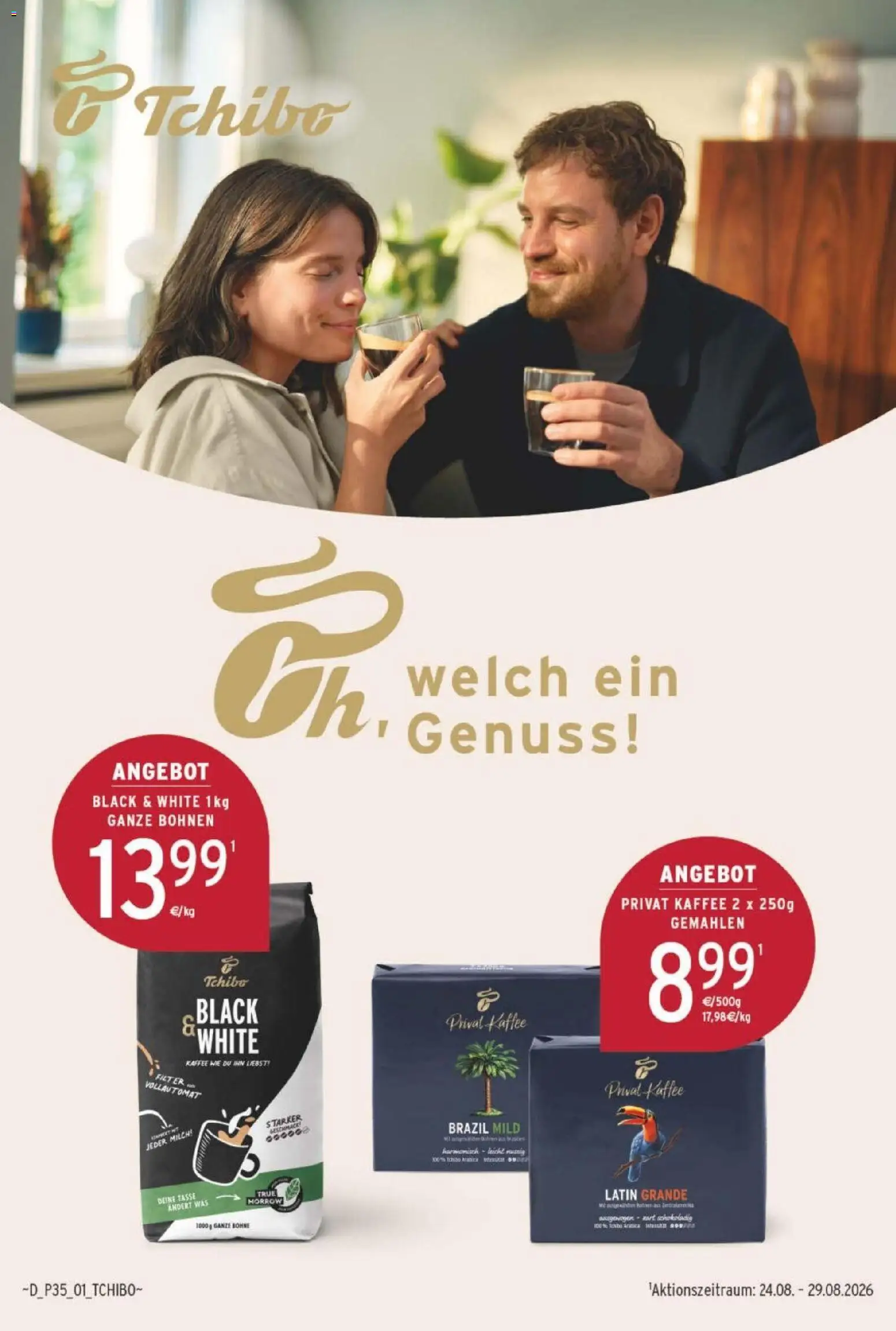 NP Discount - Blaetterkatalog – gültig ab 24.08.2026 | Seite: 15 | Produkte: Milch, Kaffee