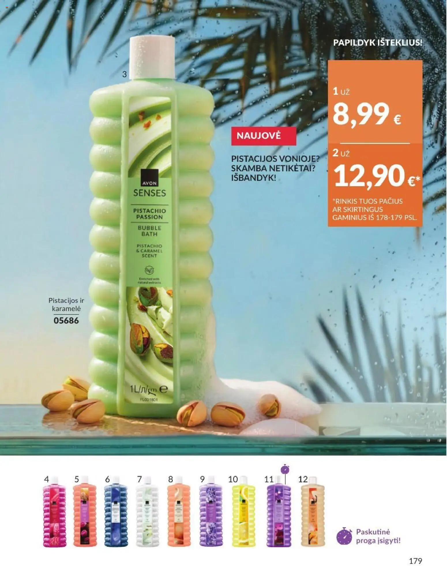 AVON akcijos nuo 2026.08.01 | Puslapis: 179 | Prekių: Pistacijos