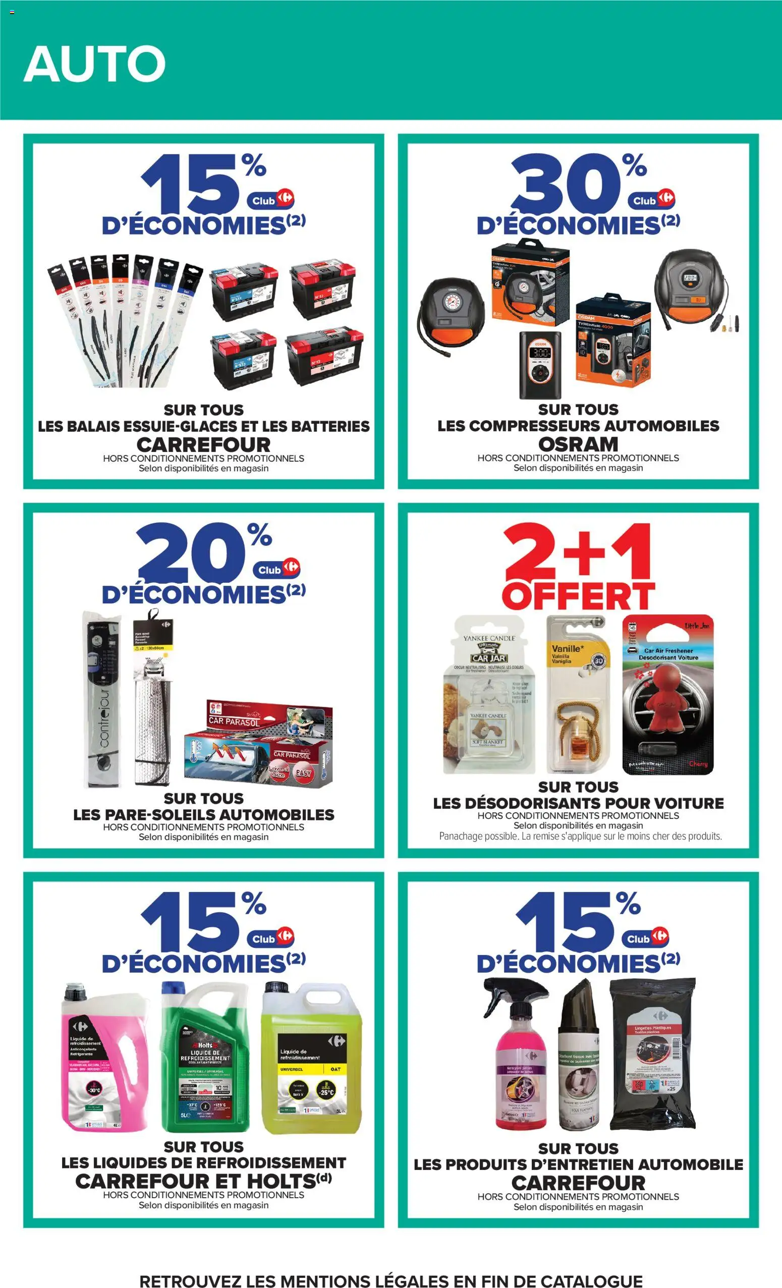 {H1} | Page: 60 | Produits: Essuie-glaces, Liquide de refroidissement, Compresseurs, Parasol