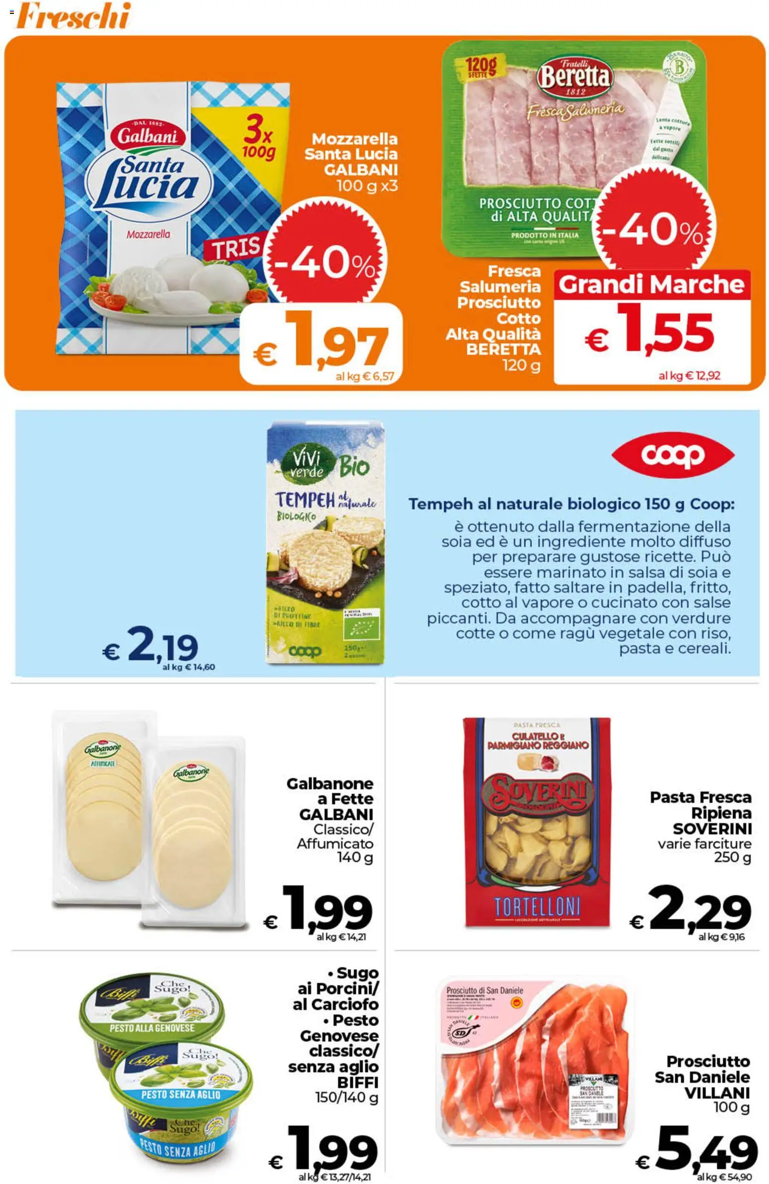 Volantino Ipercoop del 11/09/2026 | Pagina: 32 | Prodotti: Verdure, Aglio, Pesto, Parmigiano