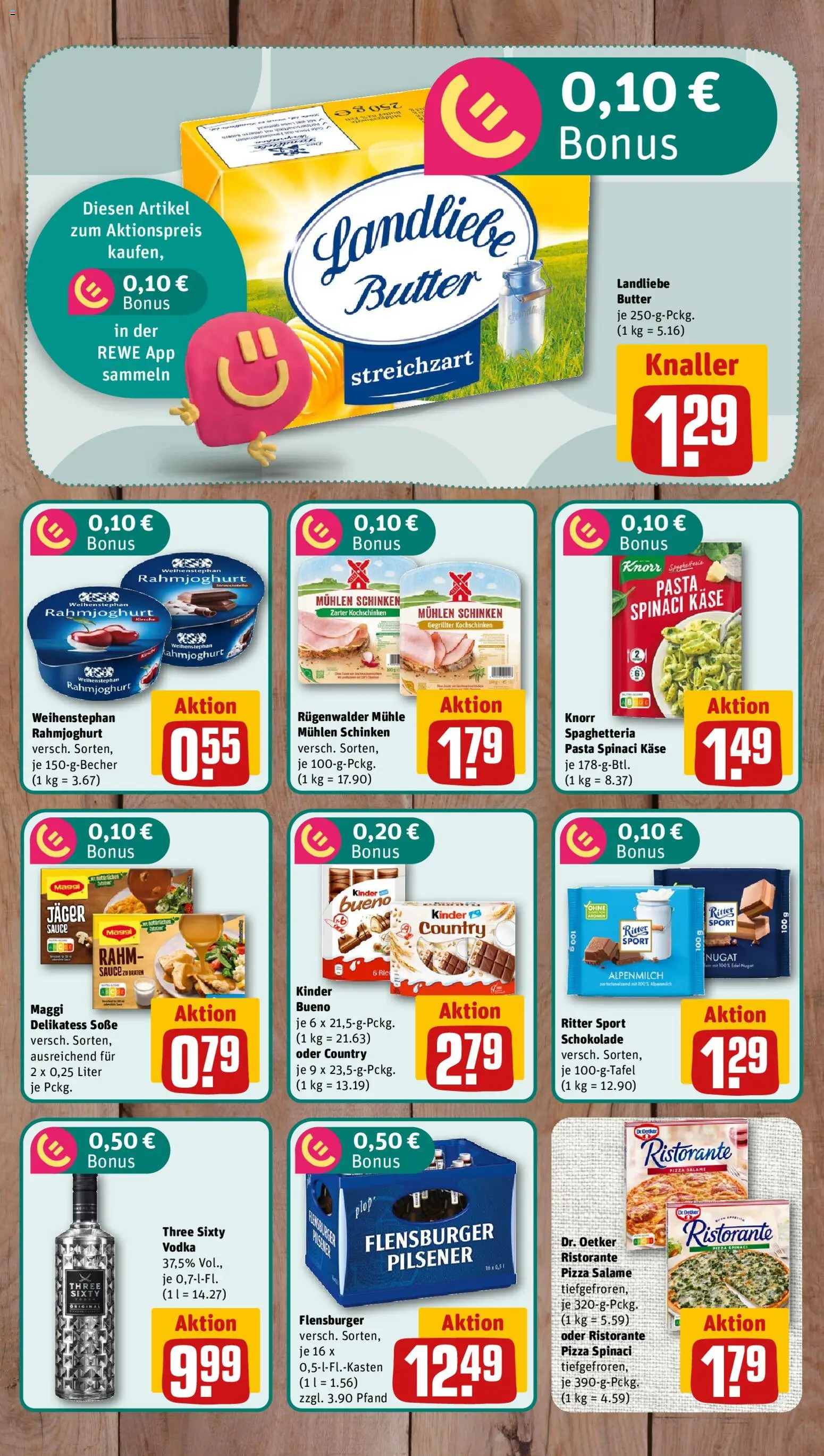 Nahkauf Prospekt – gültig ab 10.08.2026 | Seite: 6 | Produkte: Mühle, Butter, Pizza, Vodka
