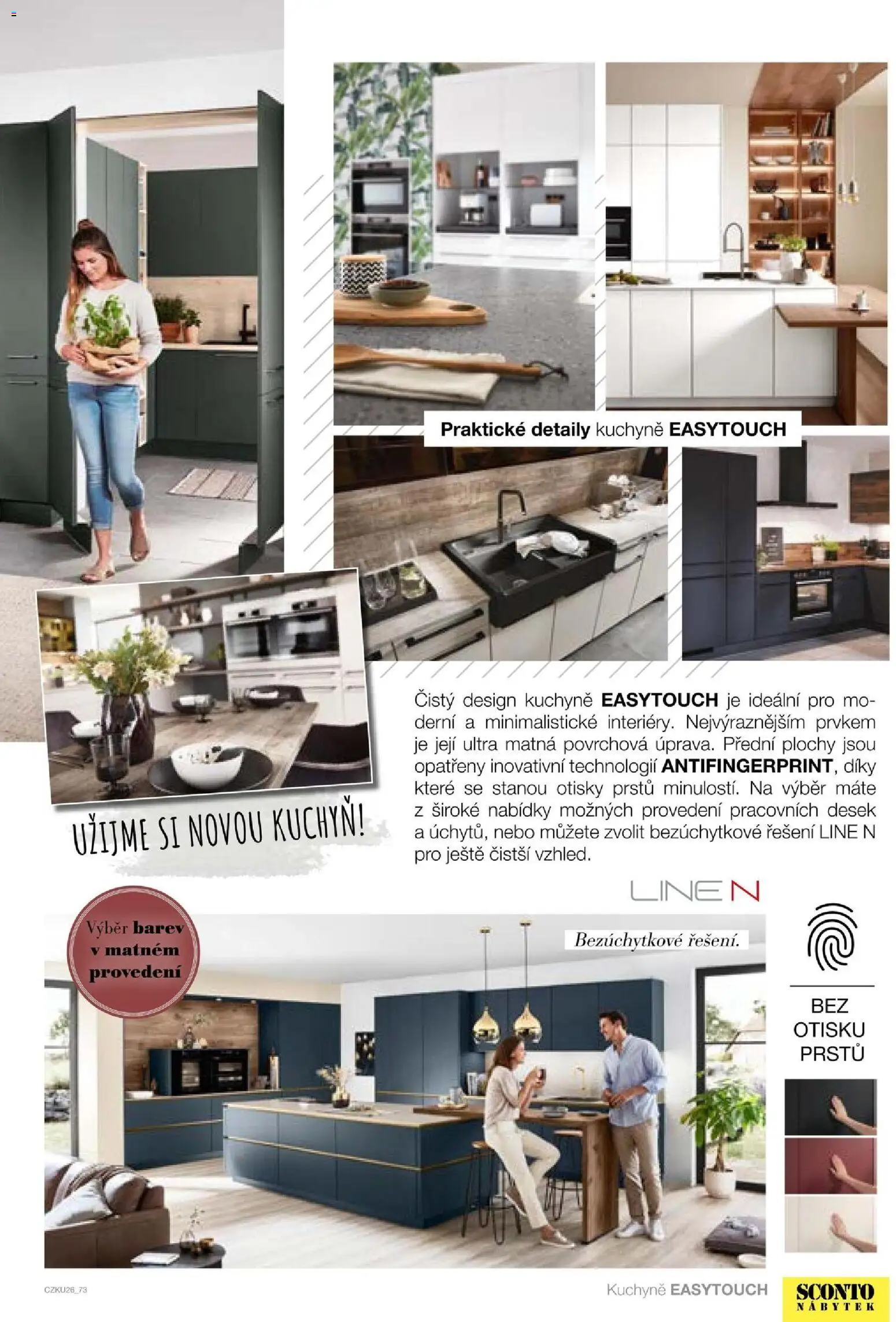 Sconto nábytek katalog - Kuchyně na míru od 06.01.2026 | Strana: 73 | Produkty: Nábytek, Kuchyně
