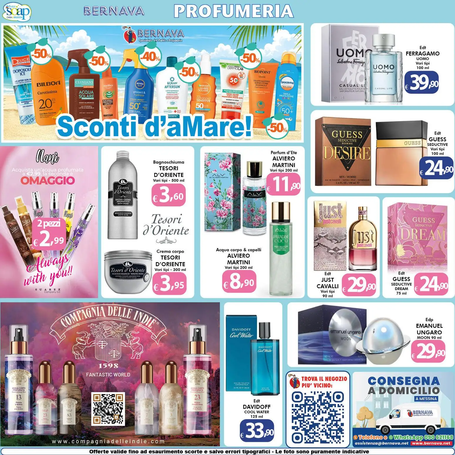 Volantino Bernava del 13/08/2026 | Pagina: 12 | Prodotti: Bagnoschiuma, Latte, Martini, Telefono