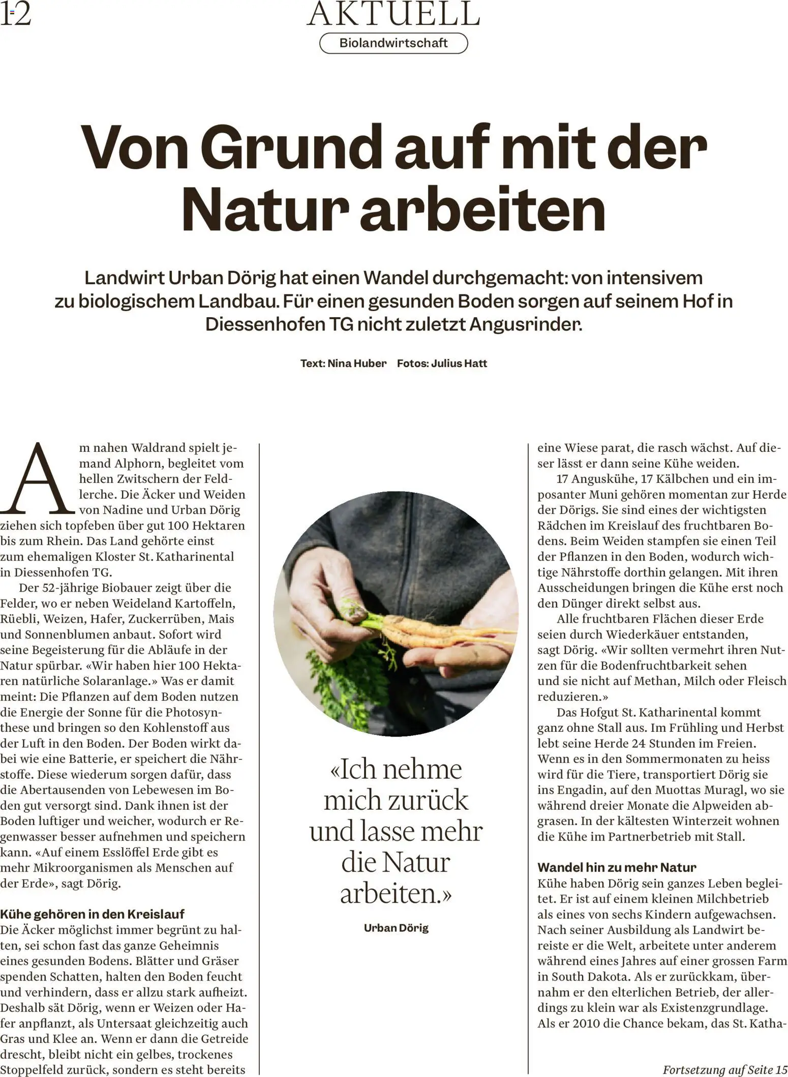 Migros aktionen Magazin – gültig ab 24.06.2026 | Seite: 12 | Produkte: Milch, Getreide, Sehen