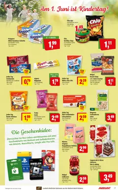 Markant Prospekt ab 26.05.2026 gültig | Seite: 9 | Produkte: Xbox, Schokolade, Knoppers, Erdbeeren