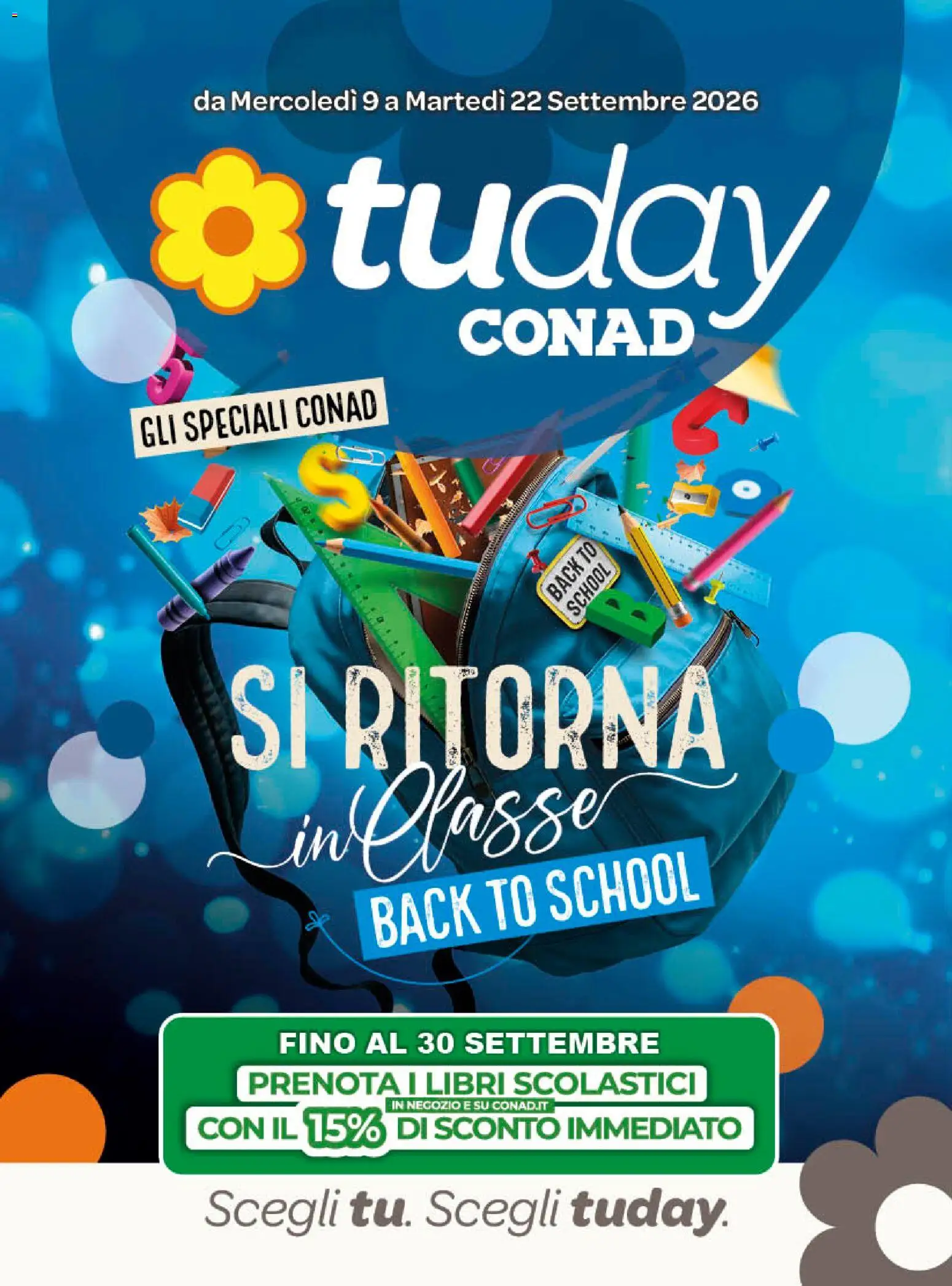 Volantino Conad del 09/09/2026 | Pagina: 1 | Prodotti: Libri