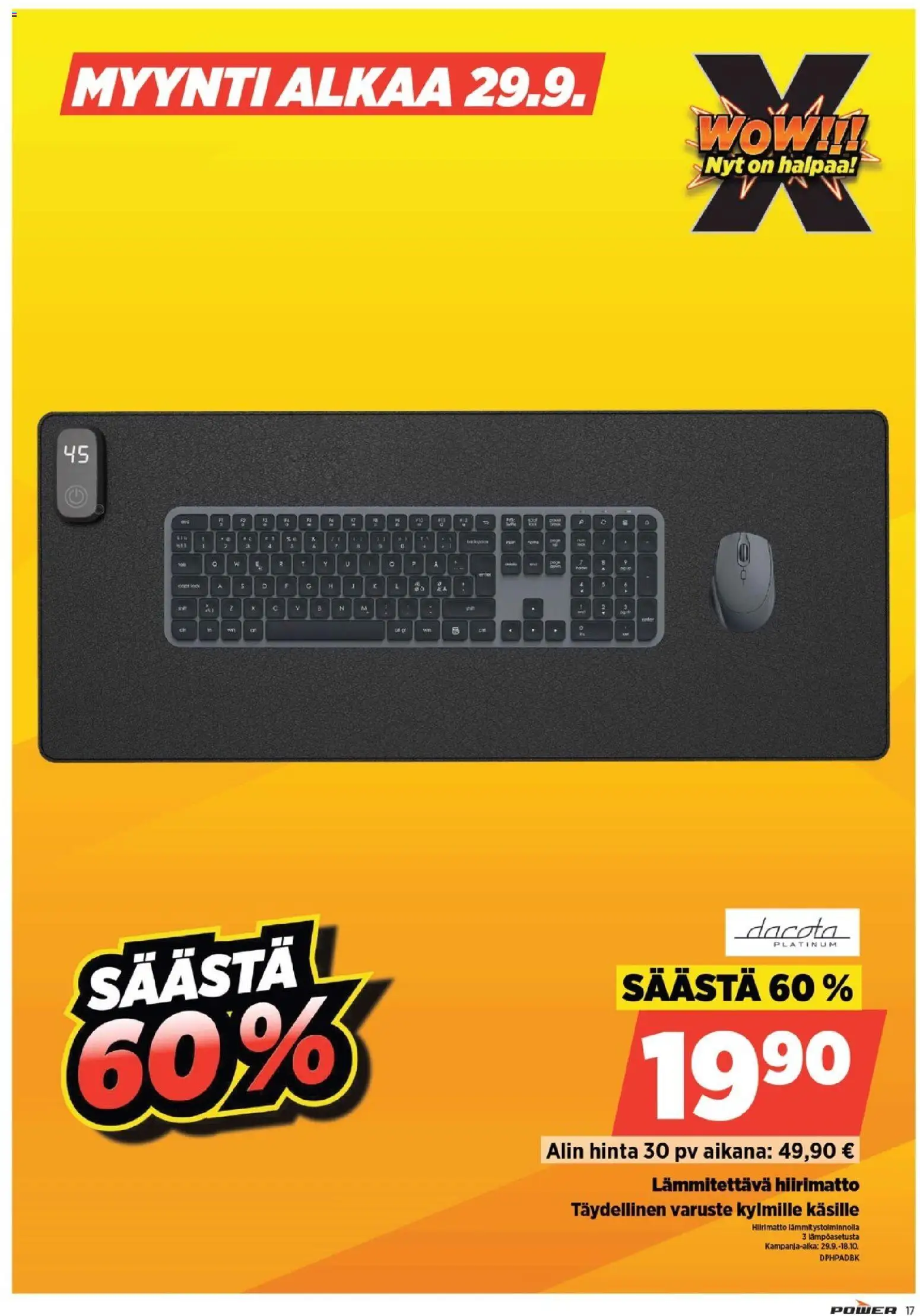 Power tarjoukset – voimassa 28/09/2026 alkaen | Sivu: 17