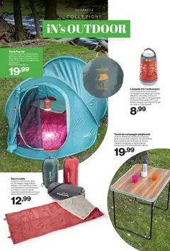 Anteprima del volantino IN's volantino valido a partire dal 17.06.2026 | Pagina: 16 | Prodotti: Tenda, Antizanzare, Sacco a pelo, Tavolo
