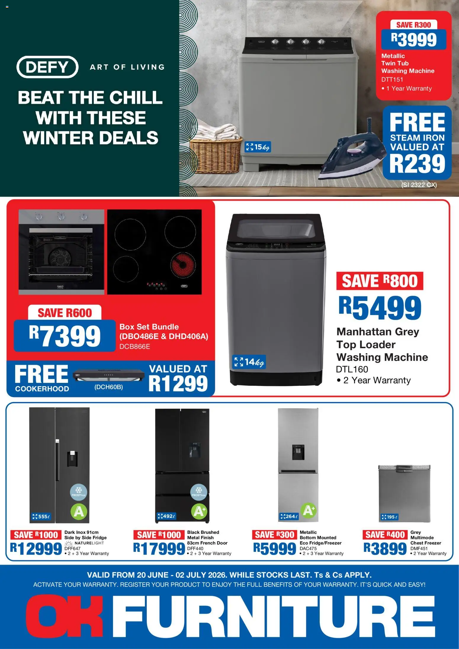 New OK Furniture catalogue – valid from 20.06.2026 | Page: 1
