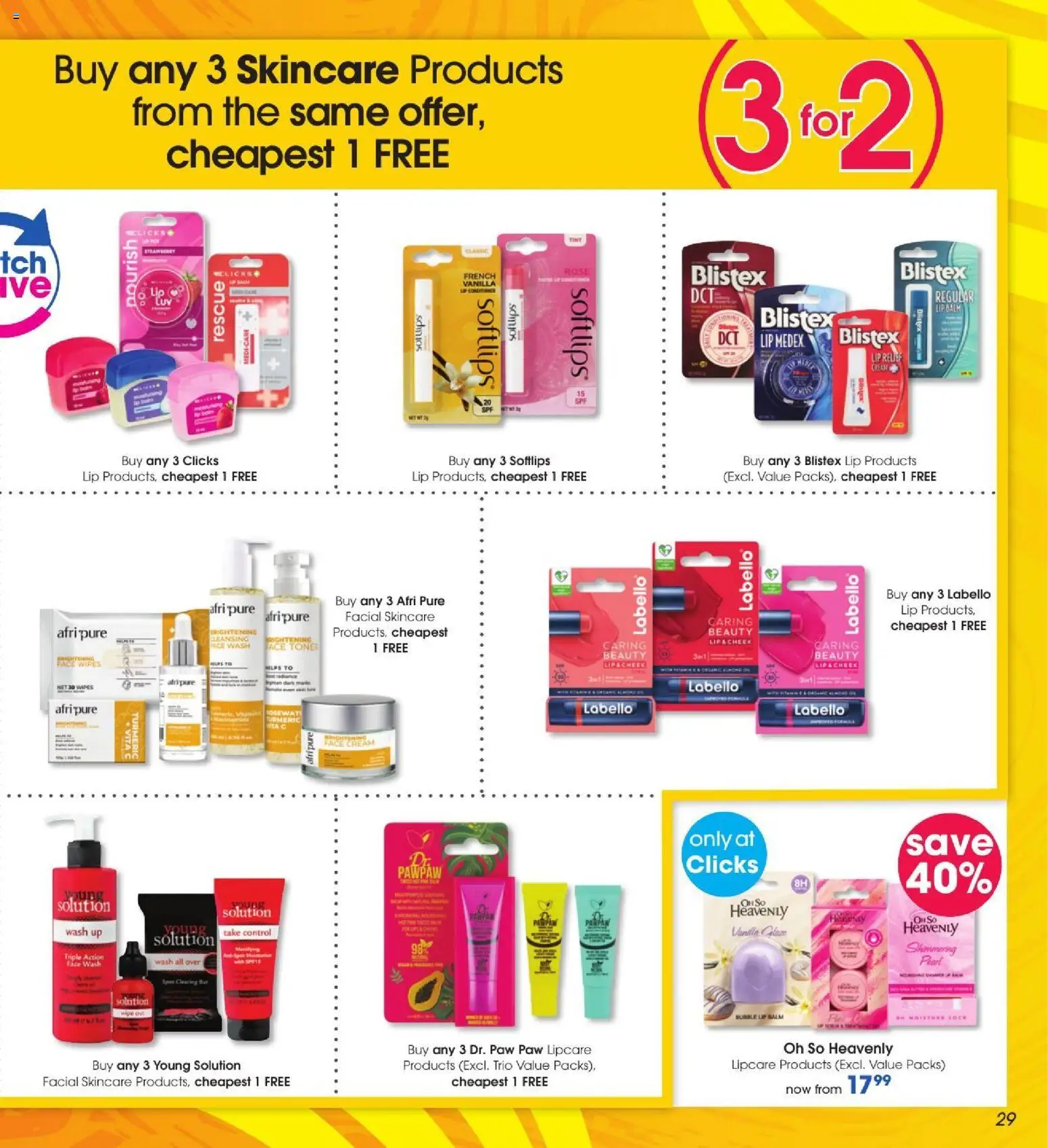 New Clicks catalogue – valid from 29/10/2026 | Page: 29