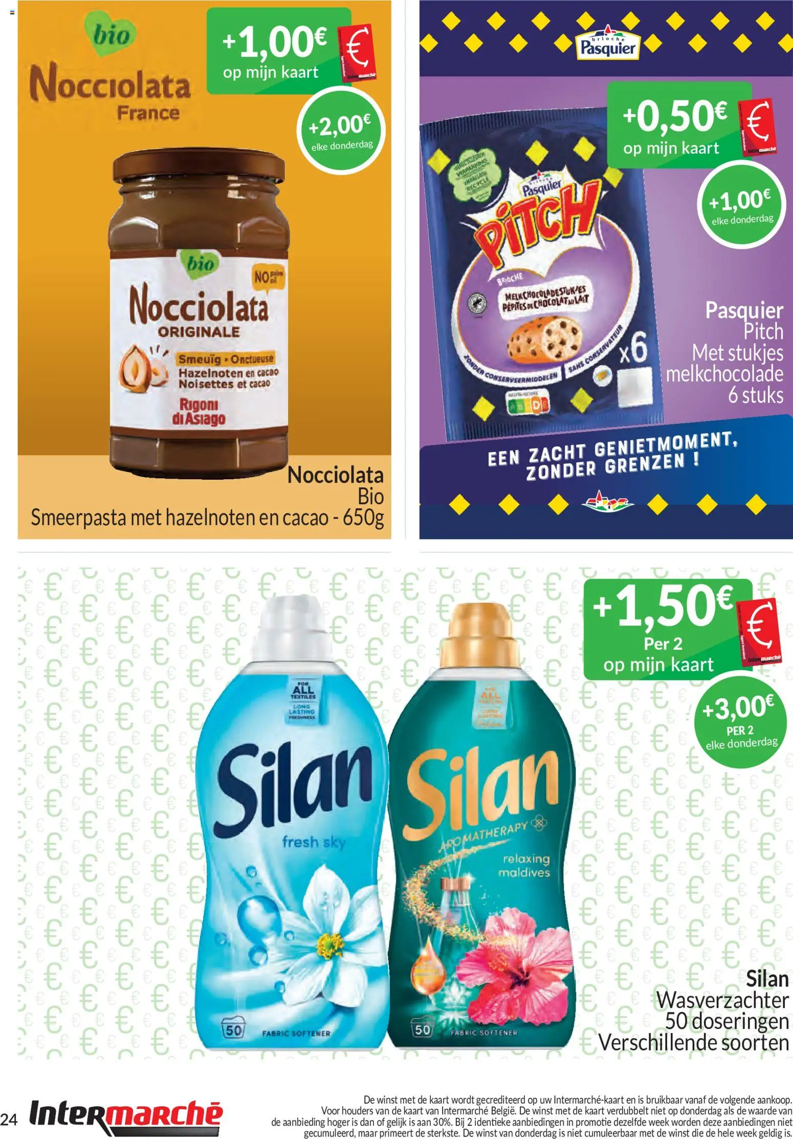 {H1} | Pagina: 24 | Producten: Hazelnoten, Kaart, Melk, Chocolade