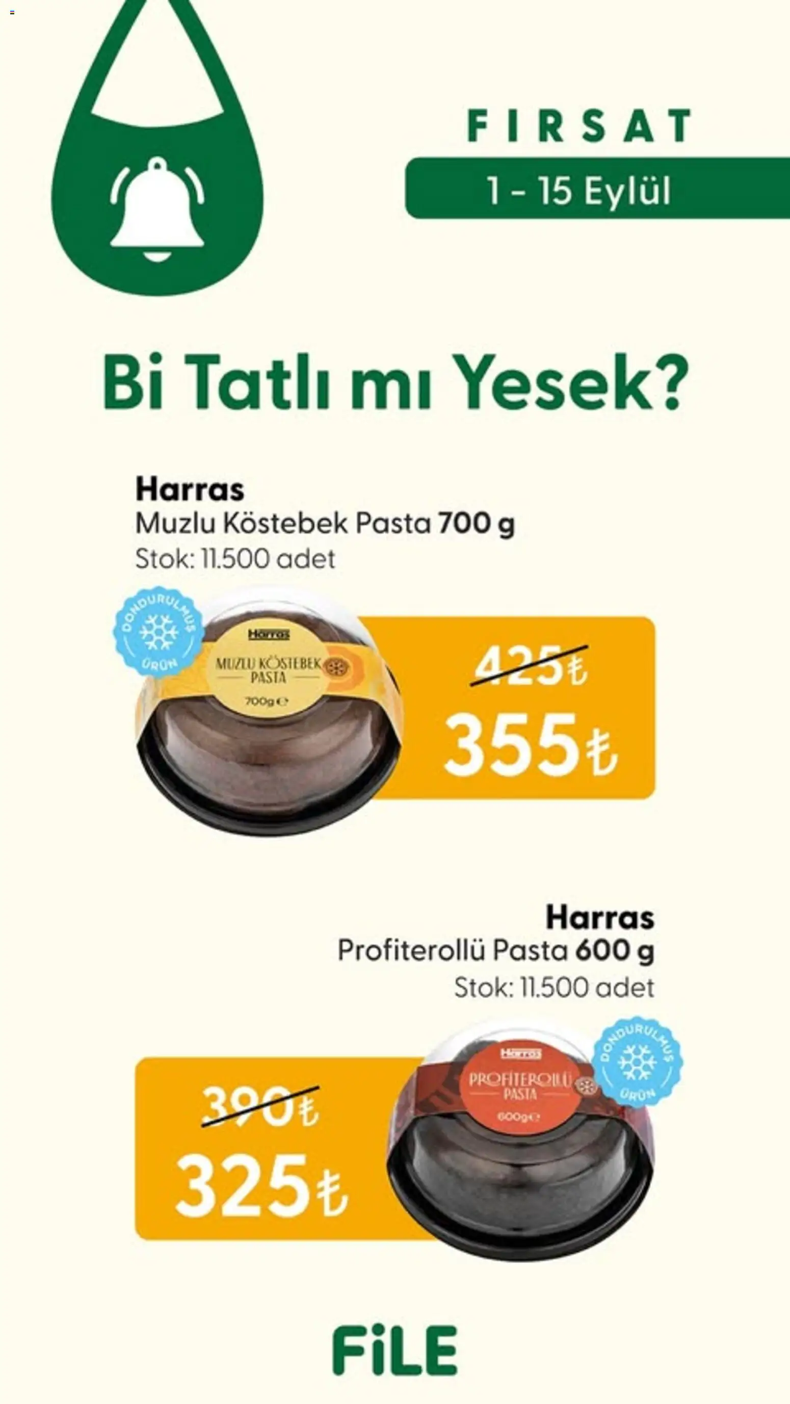 File Market aktüel ürünler kataloğu yayımlandı! Bu hafta 01 - 15 Eylül 2026 günü File Market indirimli ürünleri