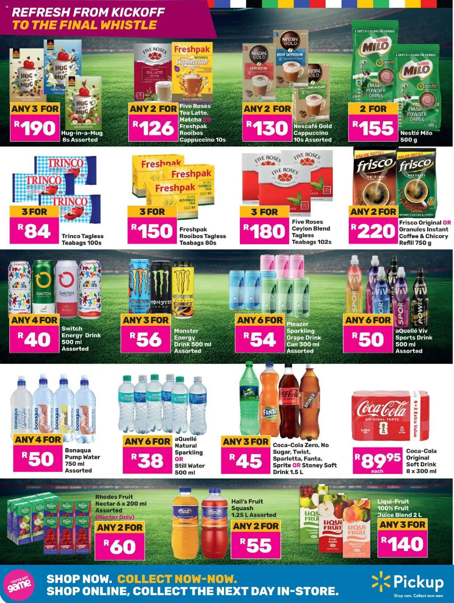 New Game catalogue – valid from 25.05.2026 | Page: 14 | Products: Coffee, Powder, Switch, Water