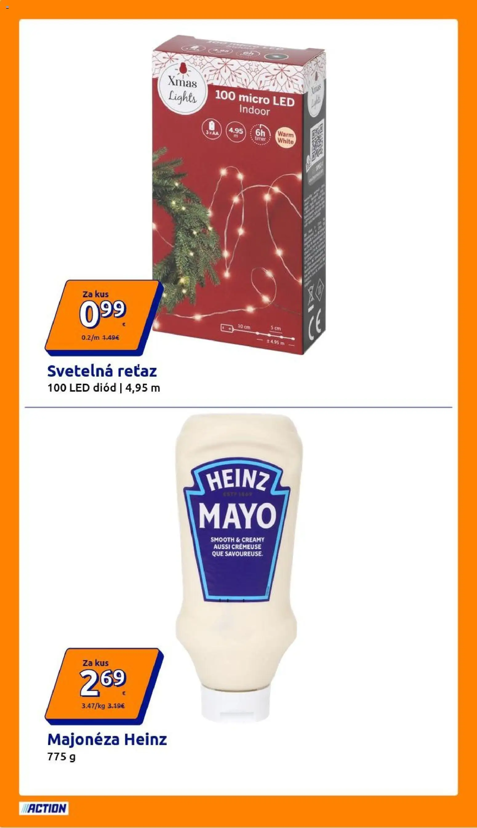 Nové Action akcie – leták je platný od 14.10.2026 | Strana: 2 | Produkty: Majonéza, Led