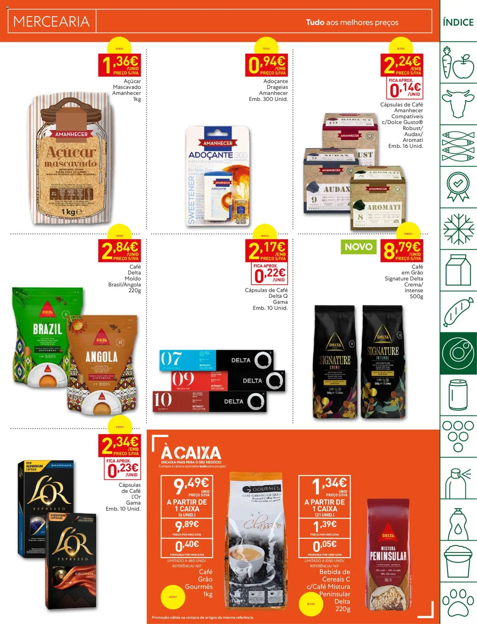 Recheio folheto │ válido de 11/08/2026 | Página: 17 | Produtos: Cápsulas, Café, Açúcar, Adoçante