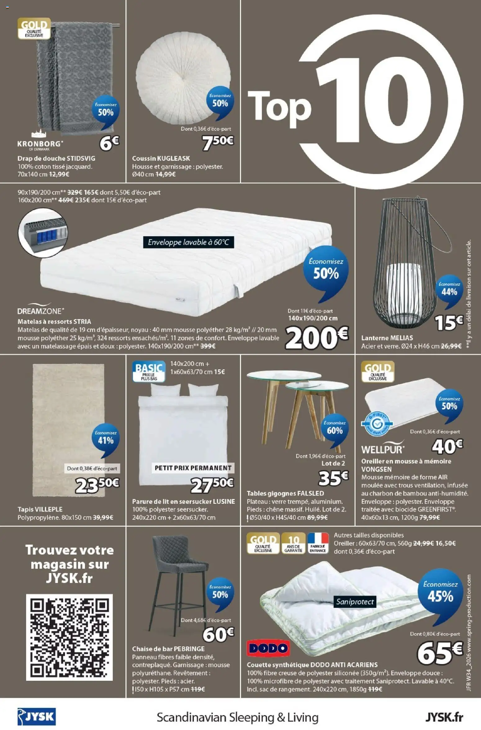 {H1} | Page: 8 | Produits: Parure de lit, Mousse, Chaise, Chaise de bar