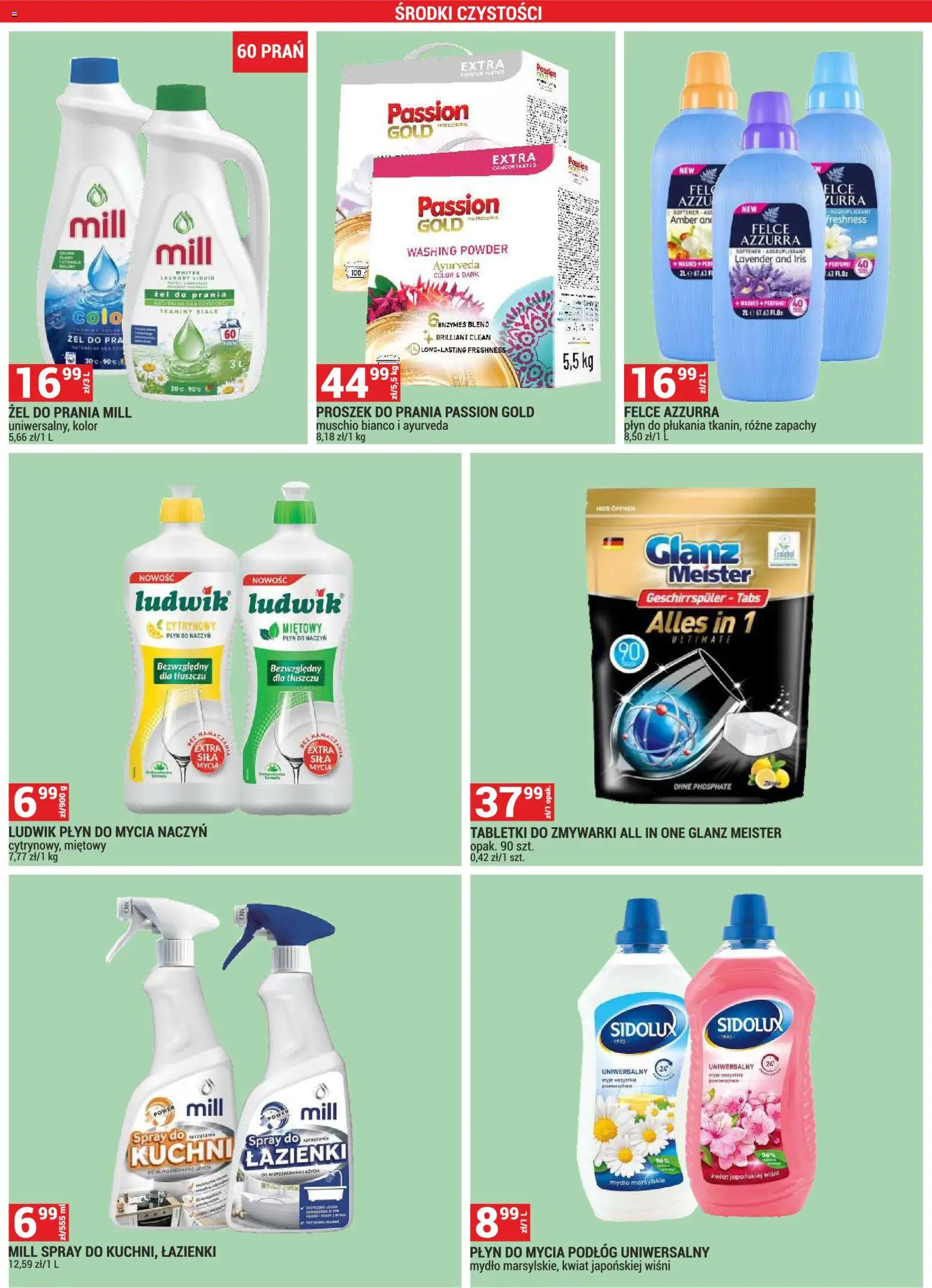 Merkury Market gazetka od 01.09.2026 | Strona: 57 | Produkty: Proszek, Żel do prania, Proszek do prania, Płyn do mycia naczyń