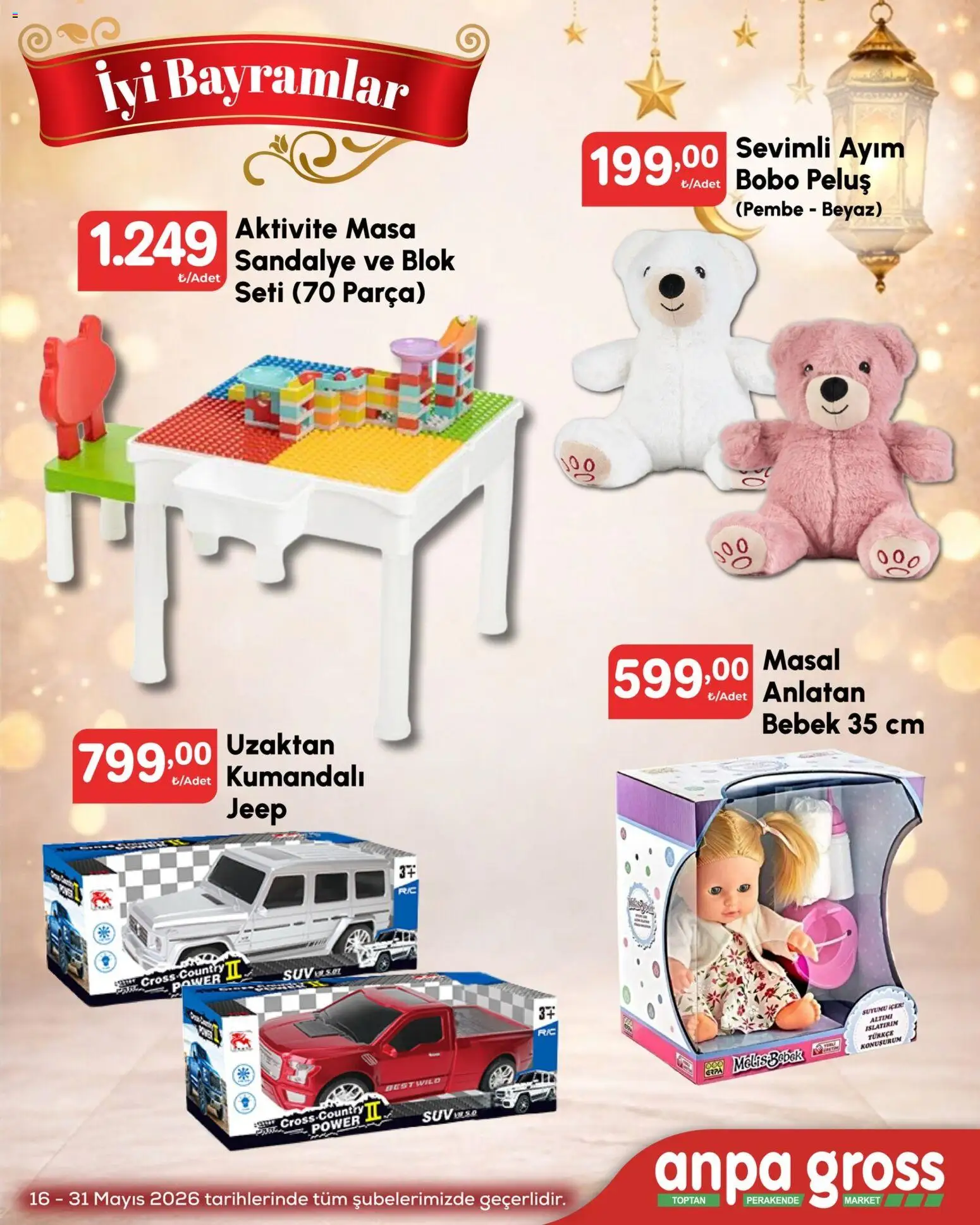 Anpa Gross Katalog - 16.05.2026 tarihinden itibaren geçerlidir | Sayfa: 7 | Ürünler: Masa, Sandalye