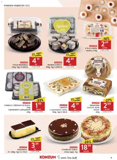VANILICE S DŽEMOM OD ŠLJIVA S BADEMOM I LJEŠNJAKOM, 230g, 240g - Pregled kataloga iz trgovine Konzum, vrijedi od 06.05.2026 | Stranica: 9