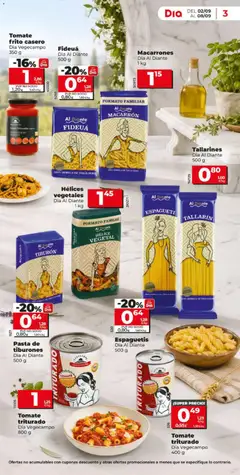 Vista previa Espaguetis, Dia Al Diante 500 g válido desde el 02/09/2026 | Página: 3