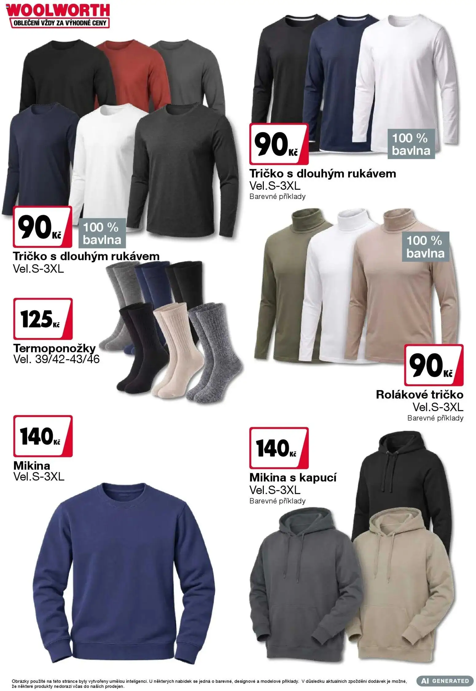 Woolworth leták - Trebic od 02.10.2026 - akční nabídka | Strana: 11 | Produkty: Tričko, Mikina, Oblečení
