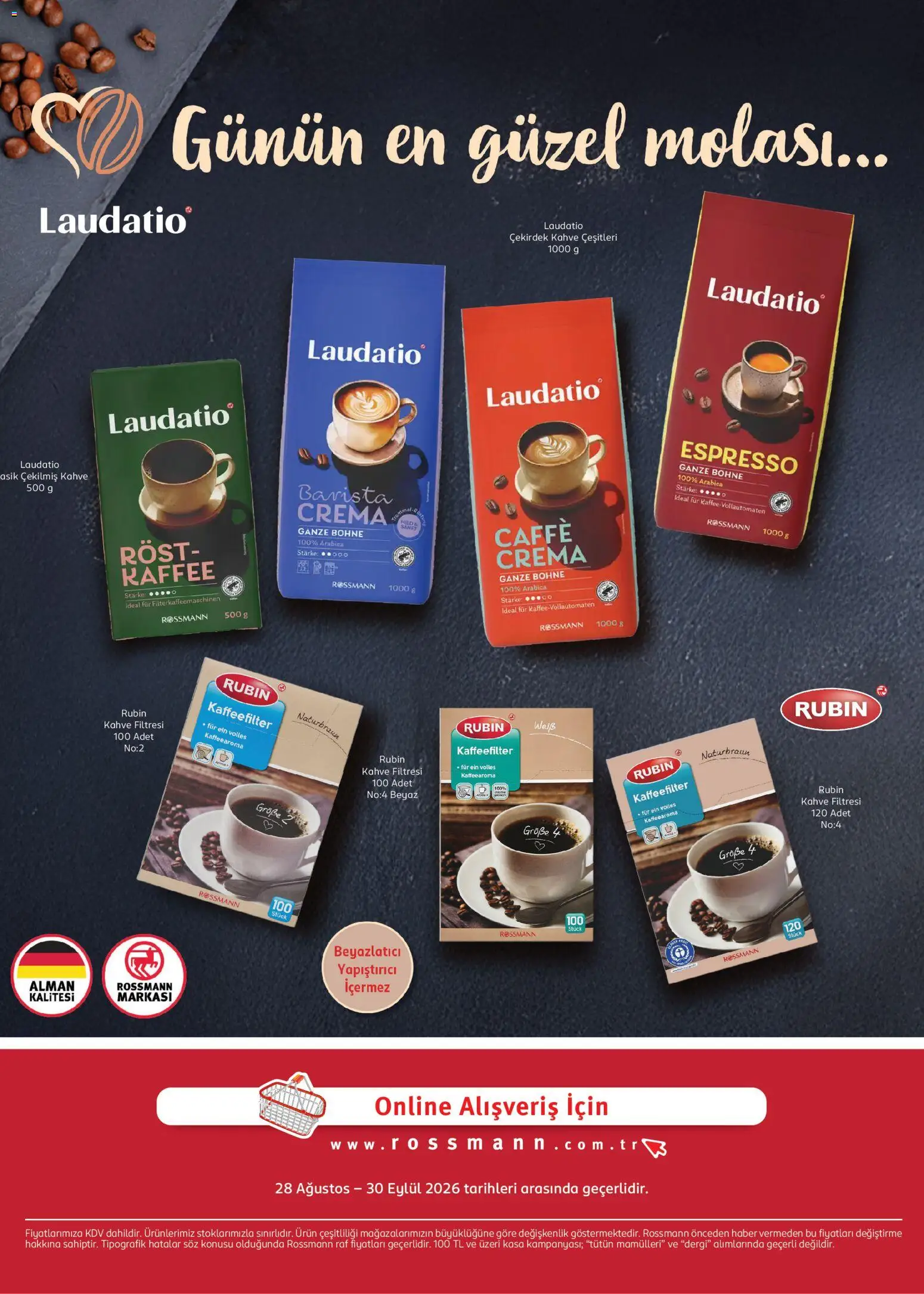 Rossmann - Back to School Kataloğu - 28 Ağustos 2026 tarihinden itibaren geçerlidir | Sayfa: 12 | Ürünler: Raf, Kahve, Kasa