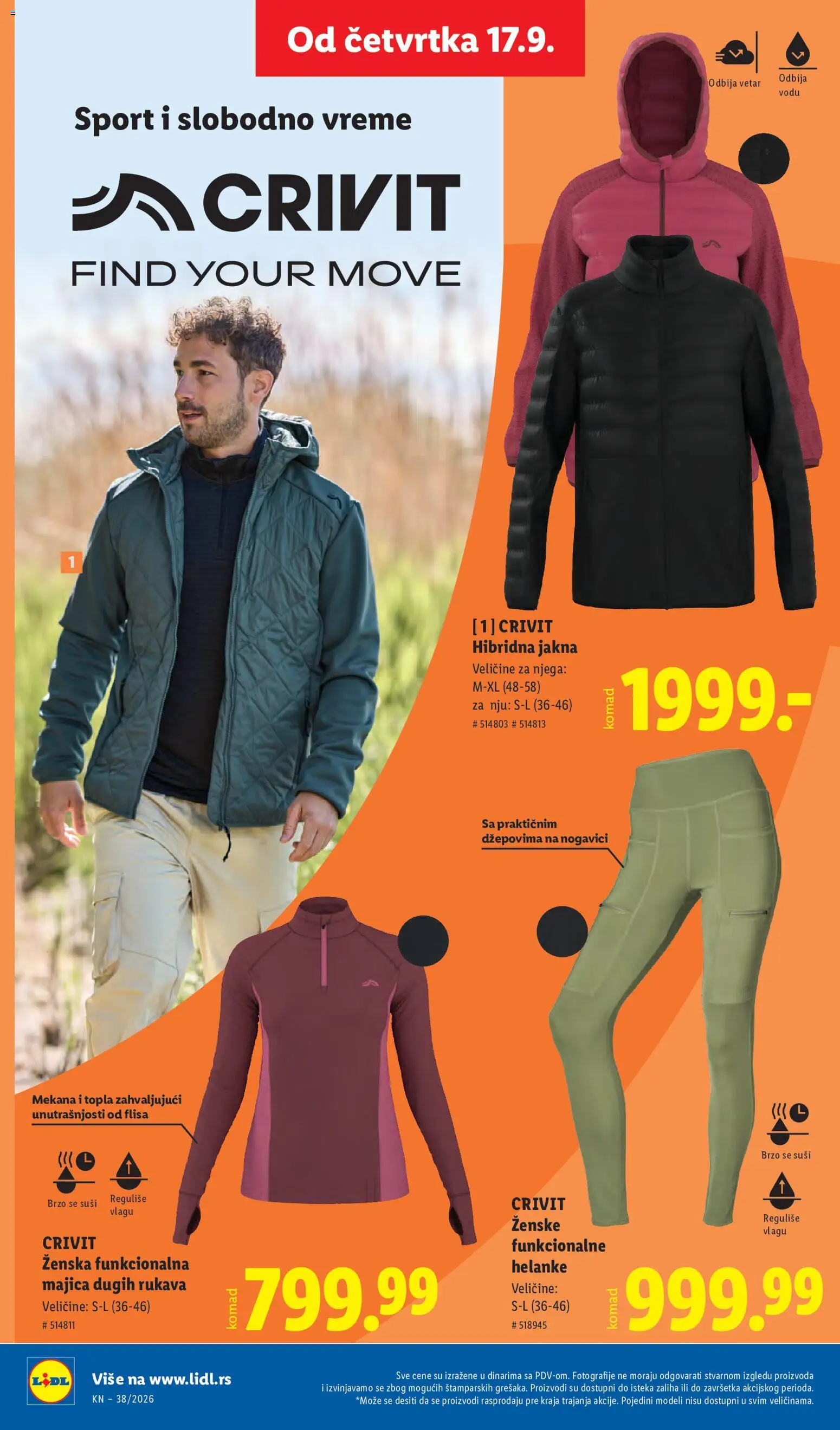 Lidl katalog - važi od 17.09.2026 | Strana: 64