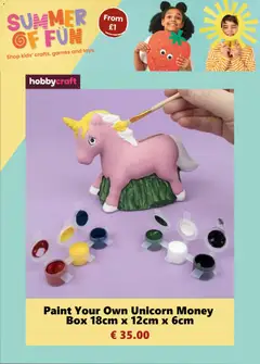 Preview of Hobbycraft - Offers valid from 04.06.2026 | Page: 5 | Products: Box, Paint