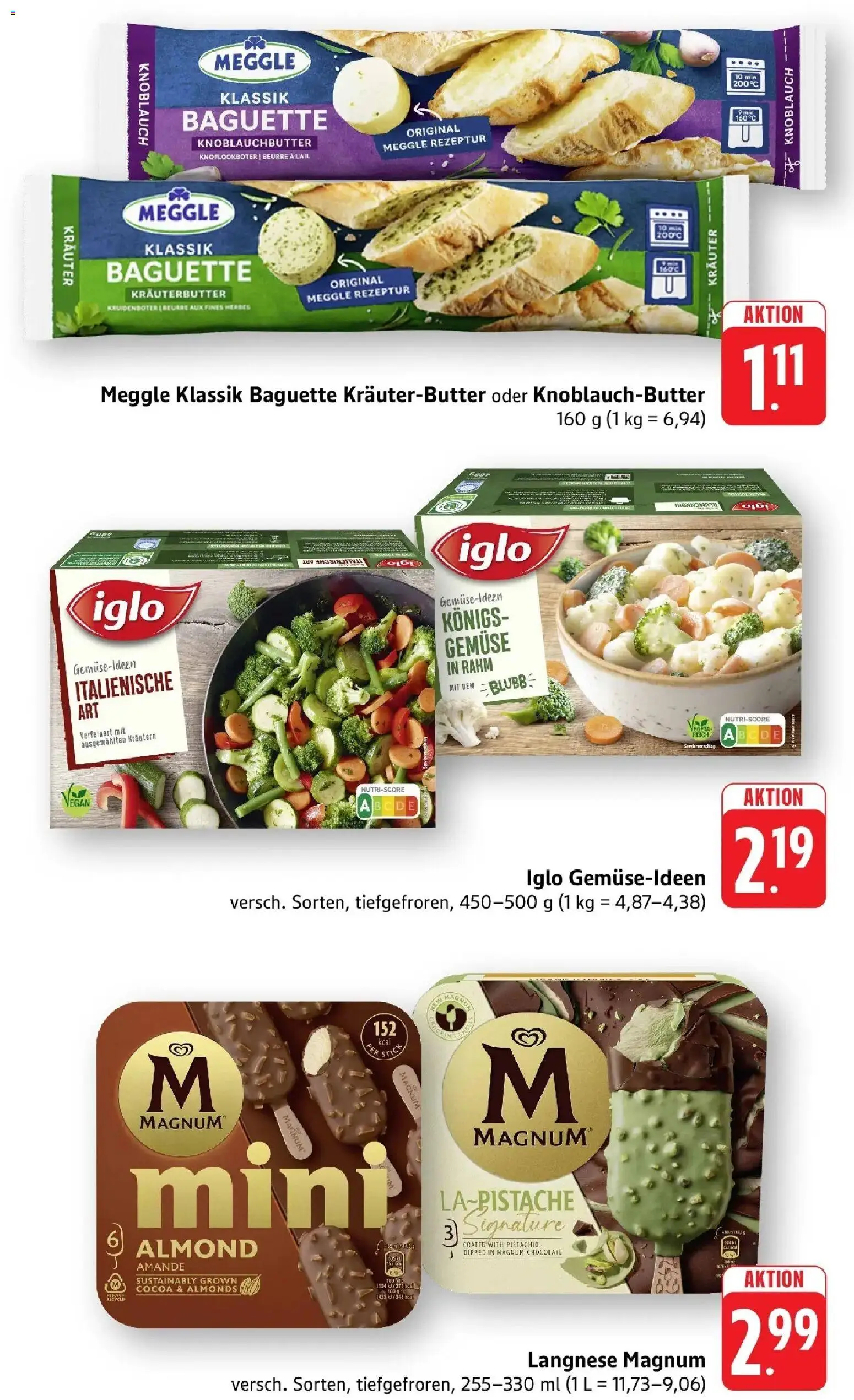 nah & gut Prospekt Birkendorf – gültig ab 24.08.2026 | Seite: 5 | Produkte: Langnese, Kräuterbutter, Knoblauch, Blumenkohl