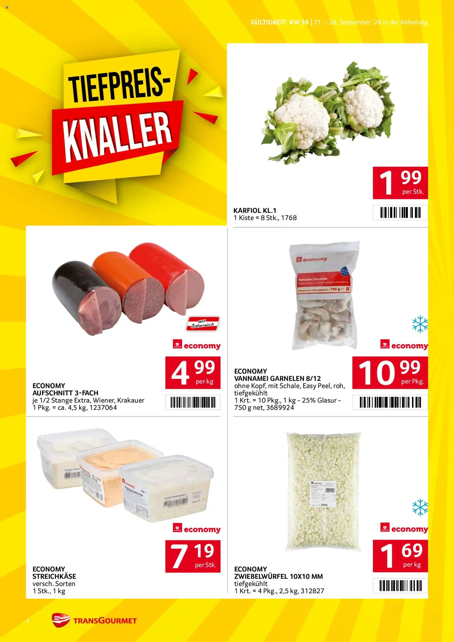 Transgourmet Flugblatt gültig ab 20.09.2026 | Seite: 4