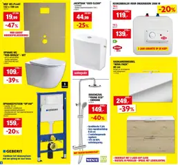 Hubo folder - Voorbeeld van een folder van Hubo, geldig van 13.05.2026 | Pagina: 8 | Producten: Wc, Spiegel, Pot