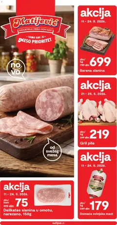 Matijevic katalog - pregled Matijevic kataloga - važi od 11.05.2026